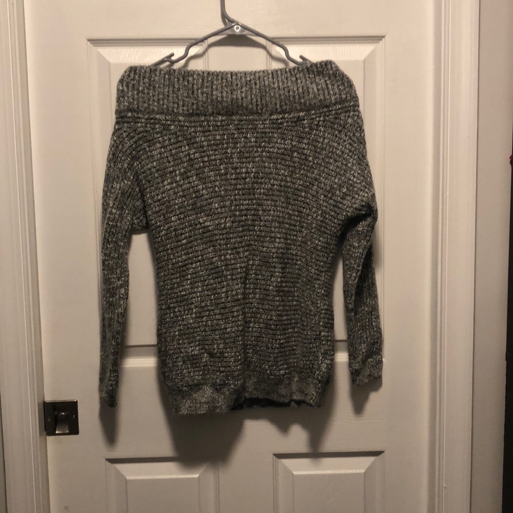 Off the shoulder sweater